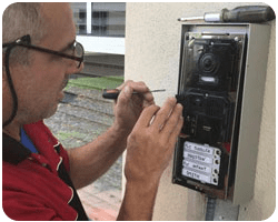 Audio and Video Intercom Installation